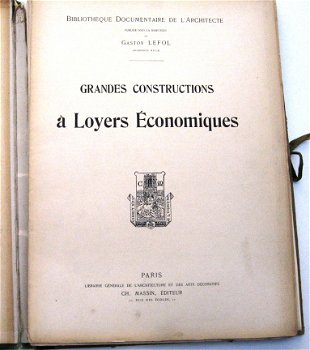 Grandes Constructions à Loyers Économiques 1925 Architectuur - 3