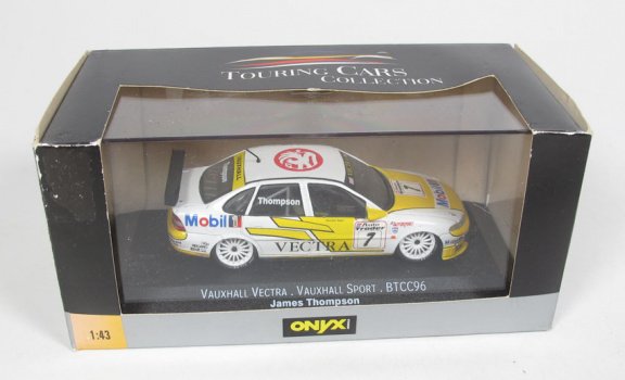 1:43 oudere Vitesse Onyx Vauxhall Opel Vectra racer #7 Thompson BTCC 1996 Vauxhall Sports - 1
