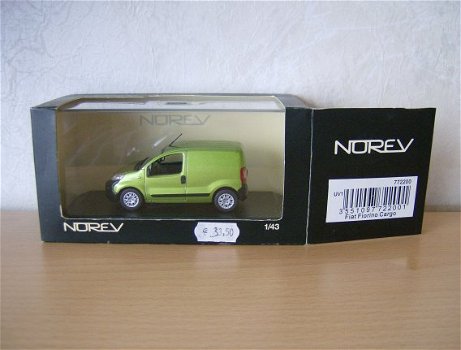 1:43 Norev 772200 Fiat Fiorino Cargo met. groen - 2