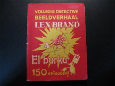 Oud Beeldverhaal Lex Brand, El burku...1948.