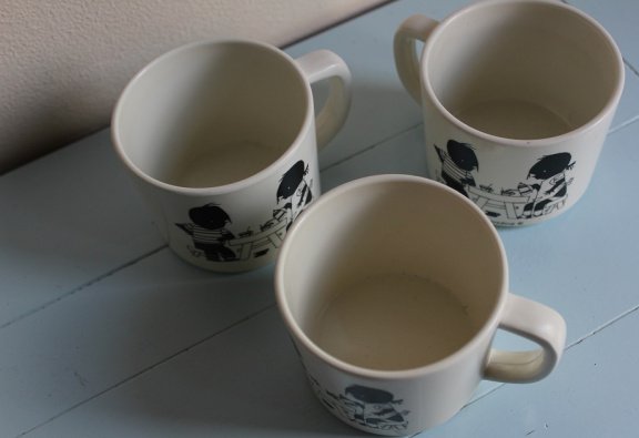 3 bekers met oor Jip en Janneke - Afbeelding 2