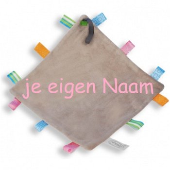 stoer ster labeldoekje inclusief naam borduren - 5