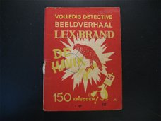 Vintage beeldverhaal Lex Brand, De Havik...1948.