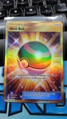Nest Ball (Secret Rare) 158/149 Sun & Moon nm