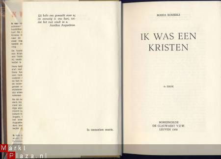 MARIA ROSSEELS**IK WAS EEN KRISTEN**DE GILDE**1968** - 2