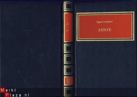 SIGRID UNDSET**LENTE**VAREN**REINAERT ZWARTE HARDCOVER - 3