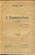 ANDRE GIDE**L'IMMORALISTE**MERCURE DE FRANCE+EDITIONS N.R.B. - 1 - Thumbnail