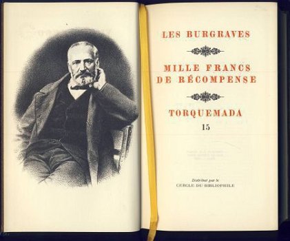 VICTOR HUGO**1.LES BURGRAVES.2.MILLE FRANC*ROMANESQUES N° 15 - 2