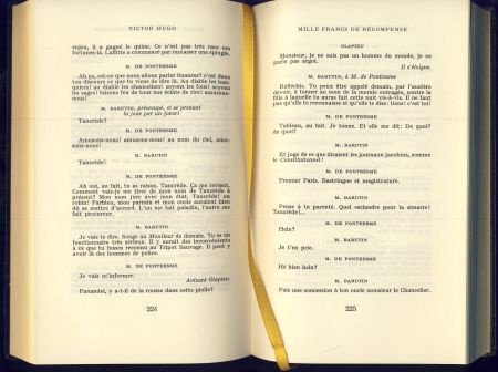 VICTOR HUGO**1.LES BURGRAVES.2.MILLE FRANC*ROMANESQUES N° 15 - 4