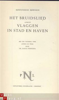 BJORNSTJERNE BJORNSON**1.HET BRUIDSLIED.2.VLAGGEN IN STAD EN - 1