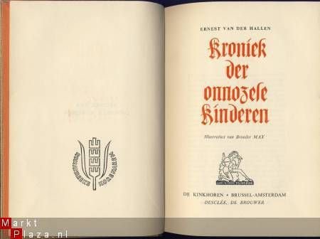 ERNEST VAN DER HALLEN**KRONIEK DER ONNOZELE KINDEREN**LINNEN - 2