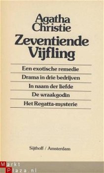 AGATHA CHRISTIE**ZEVENTIENDE VIJFLING**SIJTHOF SOFTCOVER. - 4