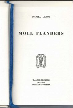 DANIEL DEFOE**MOLL FLANDERS**WITTE SKYVERTEX WALTER BECKERS - 2