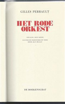 GILLES PERRAULT**HET RODE ORKEST*L' ORCHESTRE ROUGE*BOEKENSC - 2