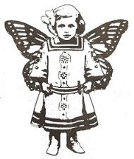 SALE NIEUW Unmounted stempel Fairy Sweets Angel Girl 4 van Oxford Impressions. - 1