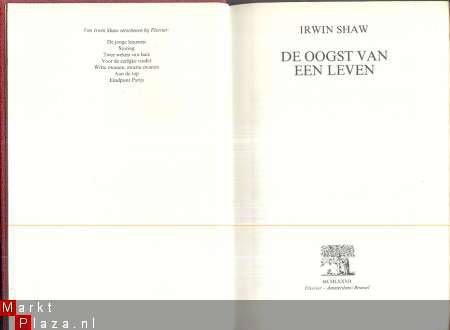 IRWIN SHAW ** DE OOGST VAN EEN LEVEN **BREAD UPON THE WATERS - 3