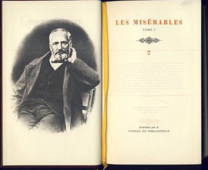 VICTOR HUGO**LES MISERABLES**OEUVRES ROMANESQUES 2+3+4+5** - 2