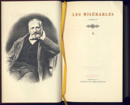 VICTOR HUGO**LES MISERABLES**OEUVRES ROMANESQUES 2+3+4+5** - 8