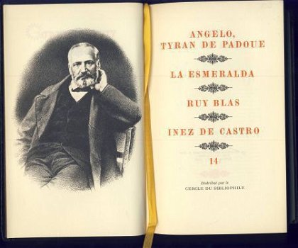 VICTOR HUGO**ANGELO+ESMERALDA+RUY BLAS INE*ROMANESQUES N° 14 - 2