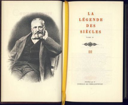 VICTOR HUGO**LA LEGENDE DES SIECLES**TOME I + TOME II**21+22 - 6