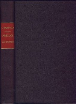 LOUIS BROMFIELD**PRECOCE AUTOMNE**HARDCOVER STOCK**WAILLY - 1