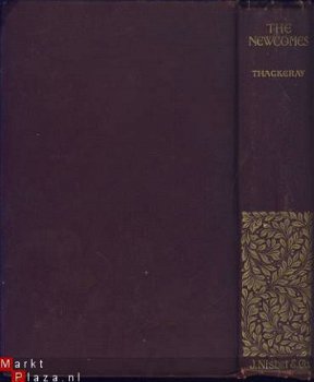 W. M. THACKERAY**THE NEWCOMES**HARDCOVER*JAMES NISBET & CO - 8
