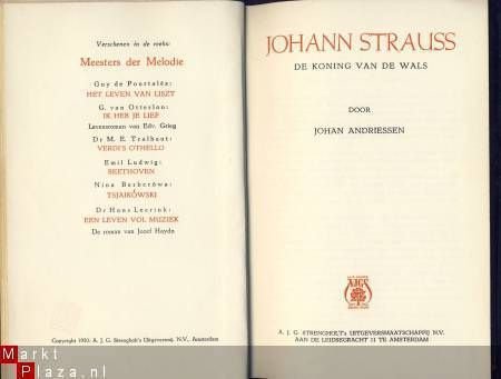 JOHAN ANDRIESSEN**JOHANN STRAUSS**DE KONING VAN DE WALS - 2