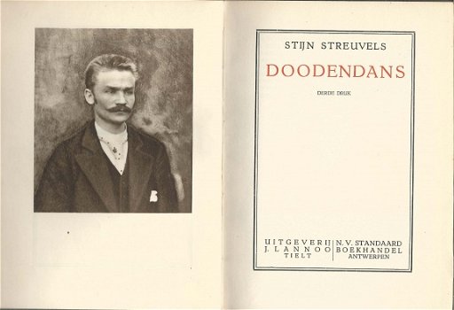 STIJN STREUVELS**DOODENDANS*GROEN TEXTUUR LINNEN LIJSTERNEST**NR 4**SOFTCOVER - 1