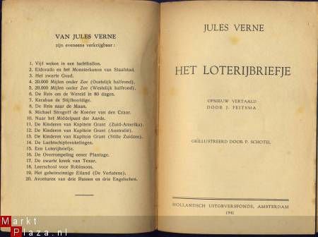 JULES VERNE**HET LOTERIJBRIEFJE**HOLLANDSCH - 2