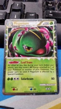 Meganium holo hgss08 promo nm - 1