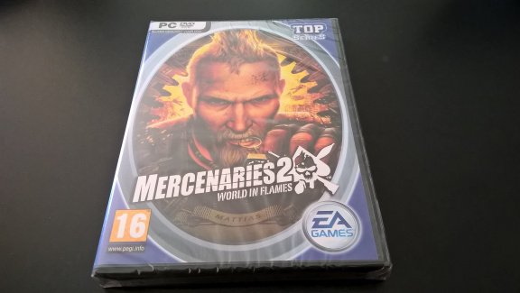 Mercenaries 2 pc spel nieuw en geseald - nr. 1