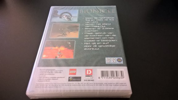 Lego Bionicle pc spel nieuw en geseald - Afbeelding 2