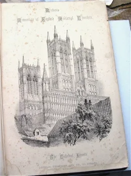 Memorials of English Mediaeval Churches 1857 Wickes - 1