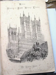 Memorials of English Mediaeval Churches 1857 Wickes
