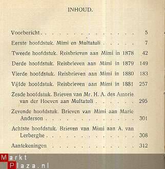 MULTATULI**REISBRIEVEN AAN MIMI*1941*WERELDBIBLIOTHEEK** - 4