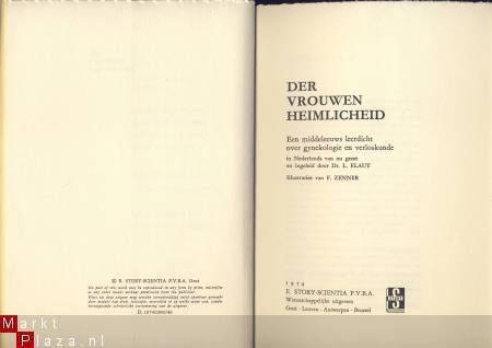 DR. L. ELAUT**DER VROUWEN HEIMLICHEID**MIDDELEEUWS LEERDICHT - 3