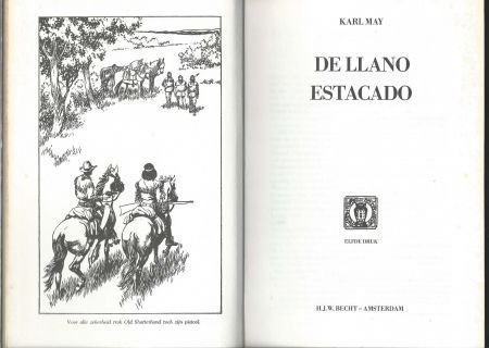 KARL MAY' S AVONTUREN**DE LLANO ESTACADO**GROENE BECHT.** - 2