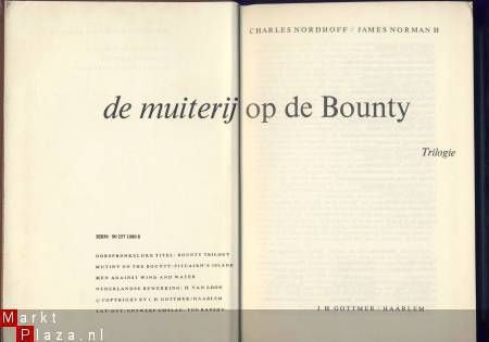 CHARLES NORDHOFF/JAMES NORMAN H*2*DE MUITERIJ OP DE BOUNTY** - 3