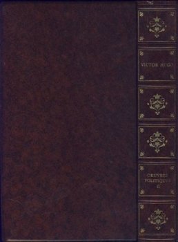 VICTOR HUGO**ACTES ET PAROLES**EXIL.**ROMANESQUES N° 31** - 5