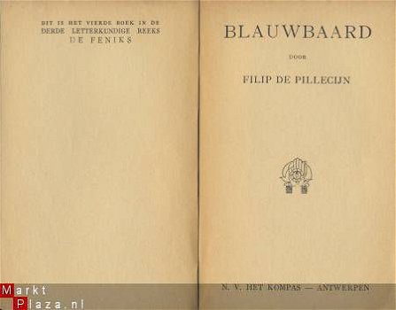 FILIP DE PILLECIJN**BLAUWBAARD**N.V. HET KOMPAS SOFTCOVER** - 2