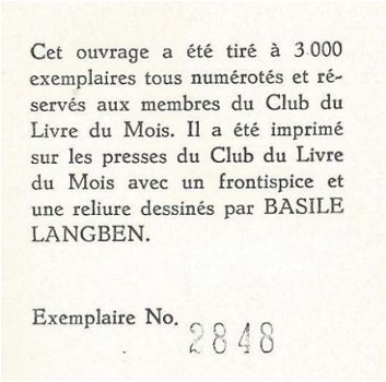 PAUL BOURGET**LE DISCIPLE**LE CLUB DU LIVRE DU MOIS*ARTHEME* - 3