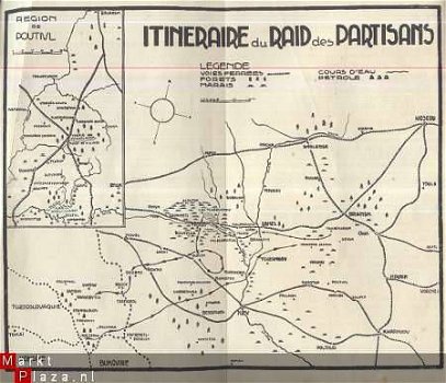 S.A. KOVPAK**NOTRE ROUTE PARTISANE*+ CARTE GEOGRAP*TRIBORD** - 3