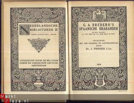 G. A. BREDERO'S SPAANSCHE BRABANDER**INL.+AANT.DR. J. PRINSE - 2