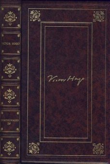 VICTOR HUGO**CHOSES VUES TOME III**OEUVRES ROMESQUES**NR° 37