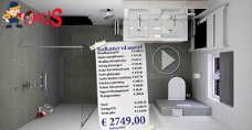 Complete badkamer aanbieding voor € 2749,-