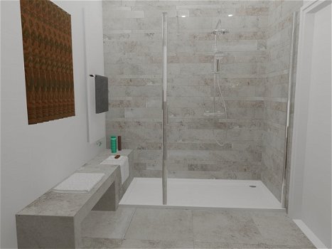 Sani-bouw, gratis 3D ontwerpen, complete badkamers, sanitair, tegels, - 2