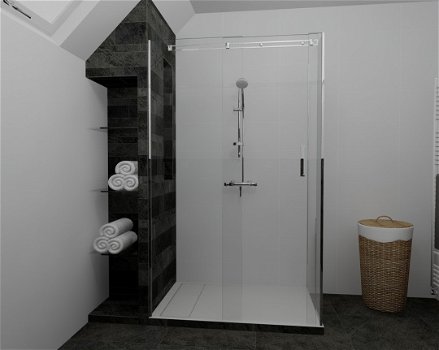 Sani-bouw, gratis 3D ontwerpen, complete badkamers, sanitair, tegels, - 5