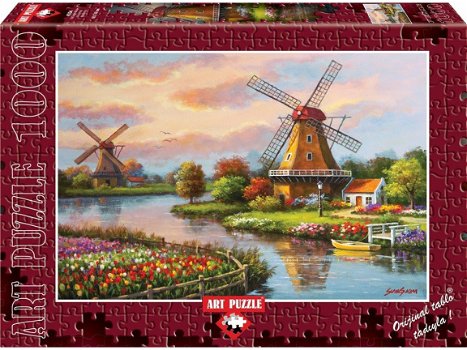 Art Puzzle - Windmills - 1000 Stukjes Nieuw - 2