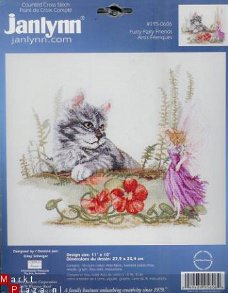 SALE JANLYNN BORDUURPAKKET FURRY FAIRY FRIENDS