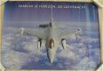 Poster / Affiche, Straaljager / Jetfighter, F-16A, KLu, afm.: 59,5x42cm, jaren'90.(Nr.1) - 1 - Thumbnail
